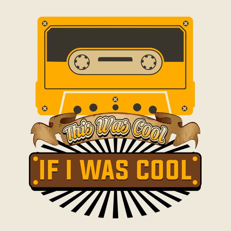 Design de citation drôle de cassette rétro
