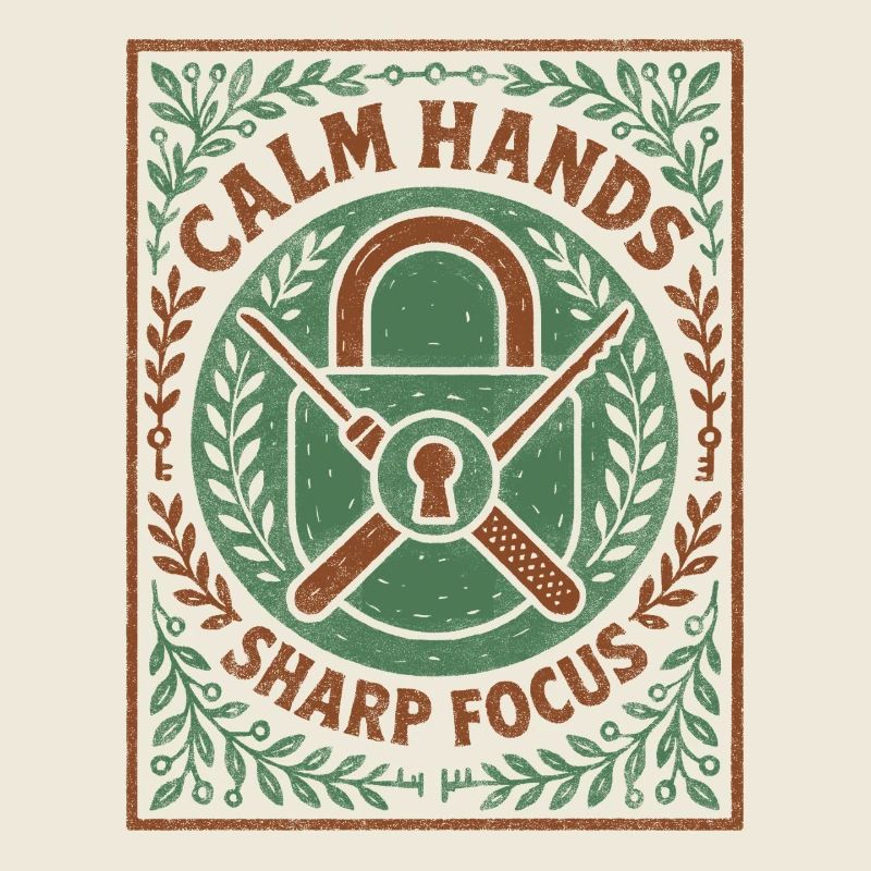 Mains stables : Concentration | Locksport Motivation