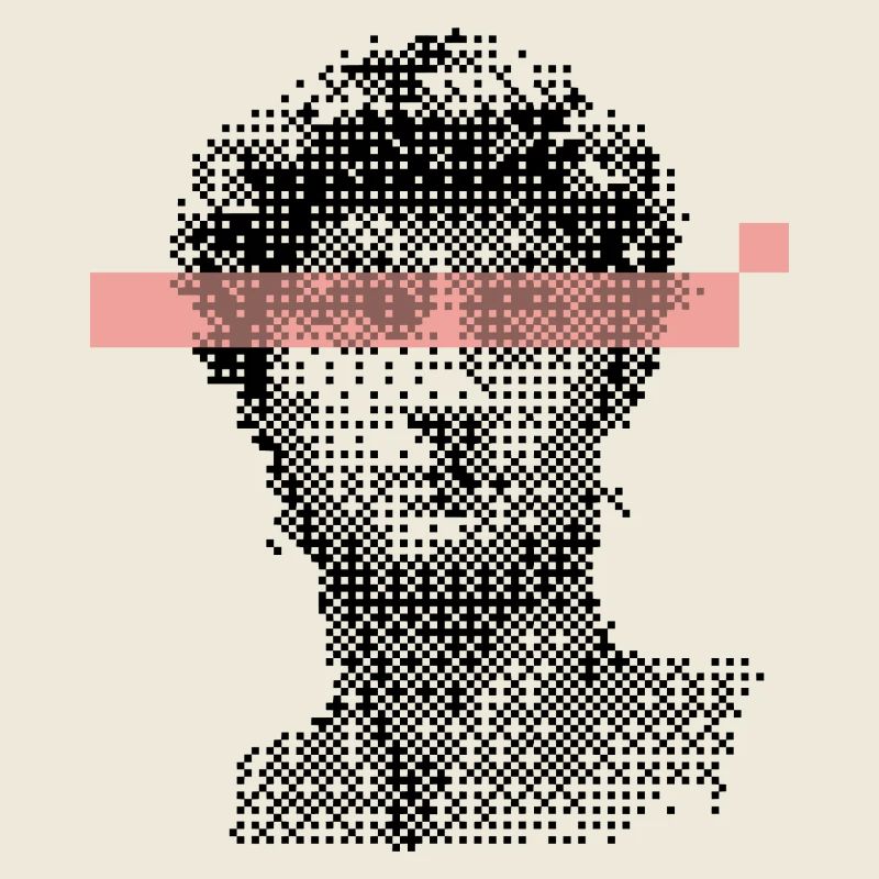 Digital David Michelangelo Pixel-Design