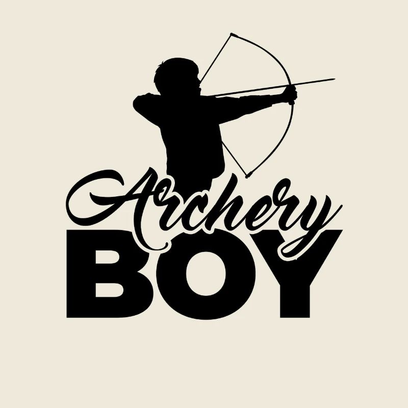 Bogenschießen Junge