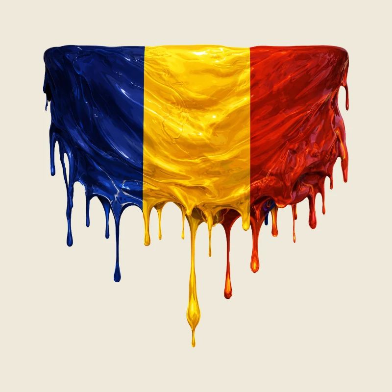 Art de la chute du drapeau roumain