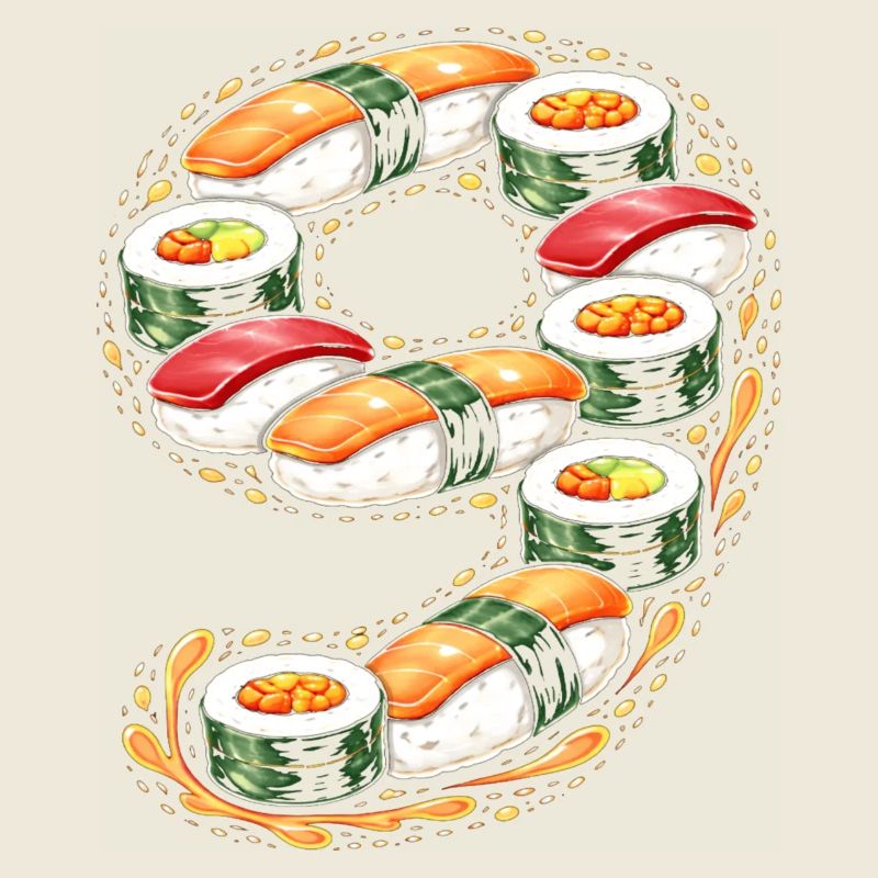 Sushi Ring Muster