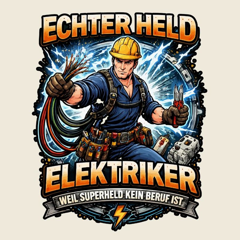 Echter Held Elektriker