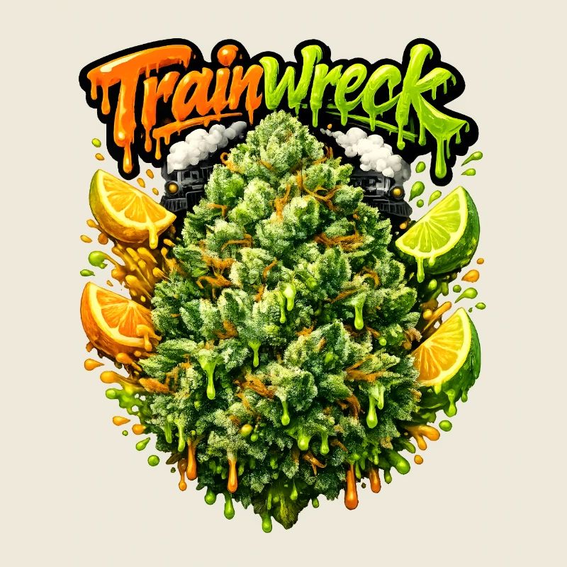 Gravure de graffiti sur un accident de train