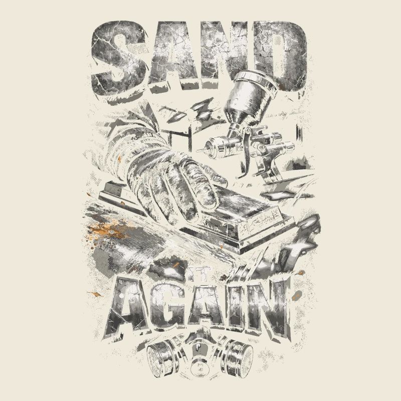 Vehicle Painter Car Painter Sand It Again