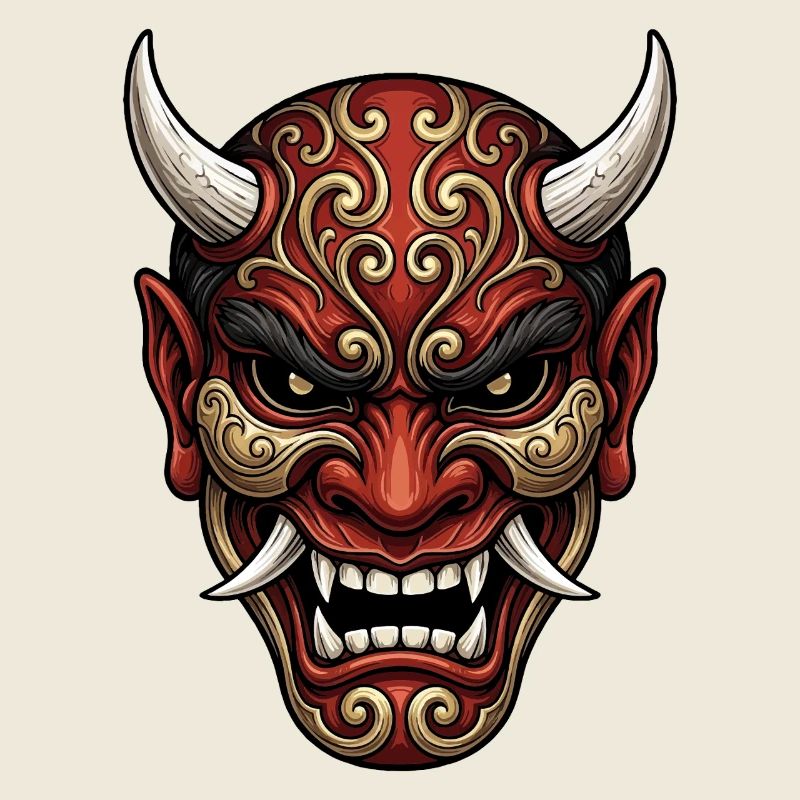 Hannya-Oni-Dämon