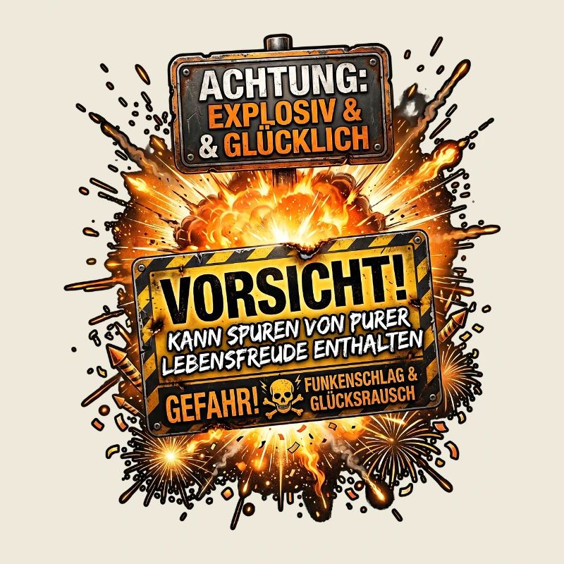Explosiv Und Glücklich Pyro