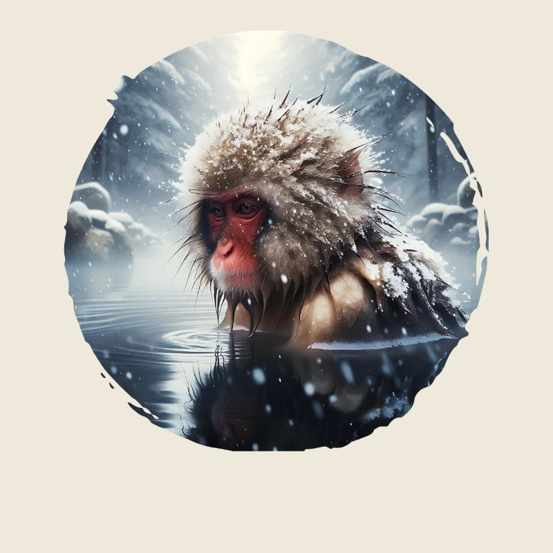 Japanmakak Japanese Macaque