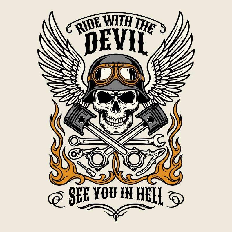 Ride with the Devil | See you in hell | Biker