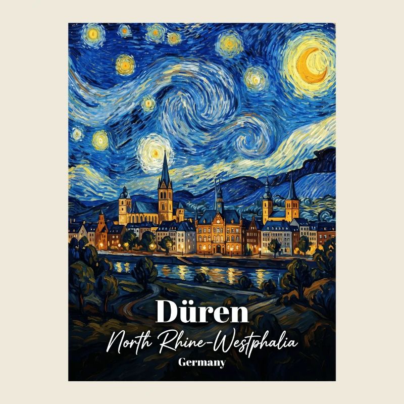 Düren Germany Sternennacht 