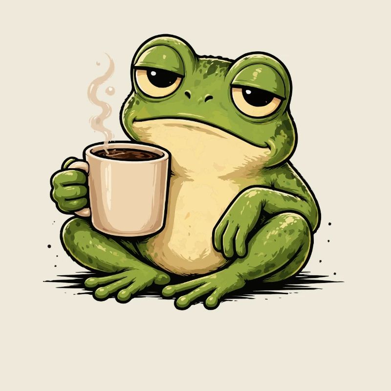 KaffeeFrosch Gemütlichkeit
