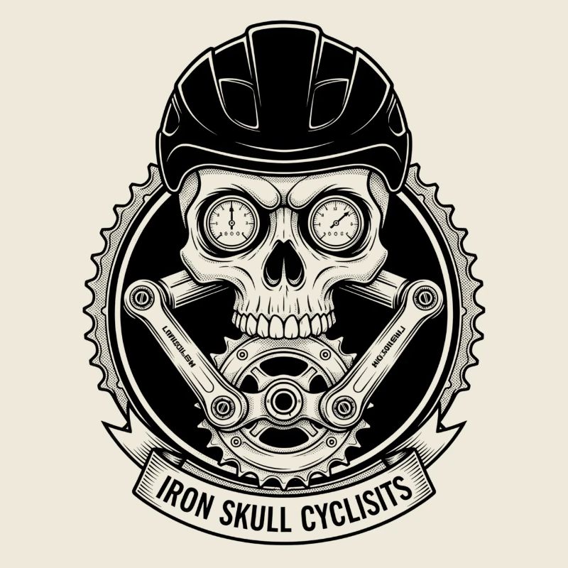 Skull Bicycle VTT VTT Conception de VTT