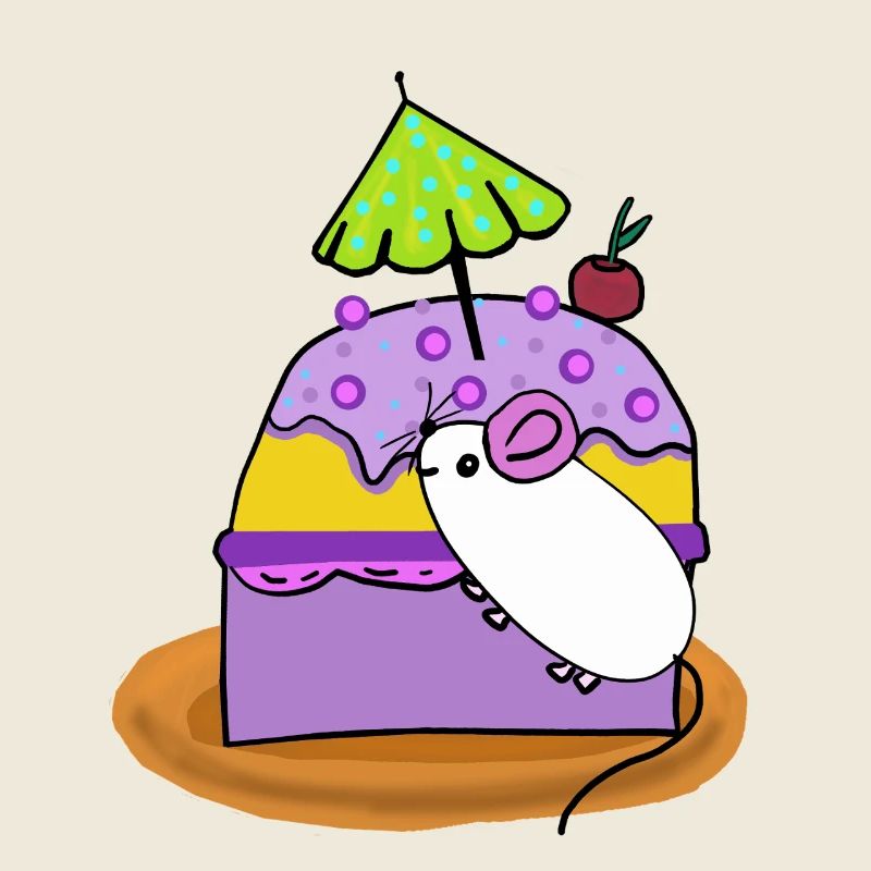 Souris à gâteau pour muffins