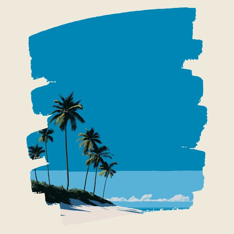 Strand Meer Palmen