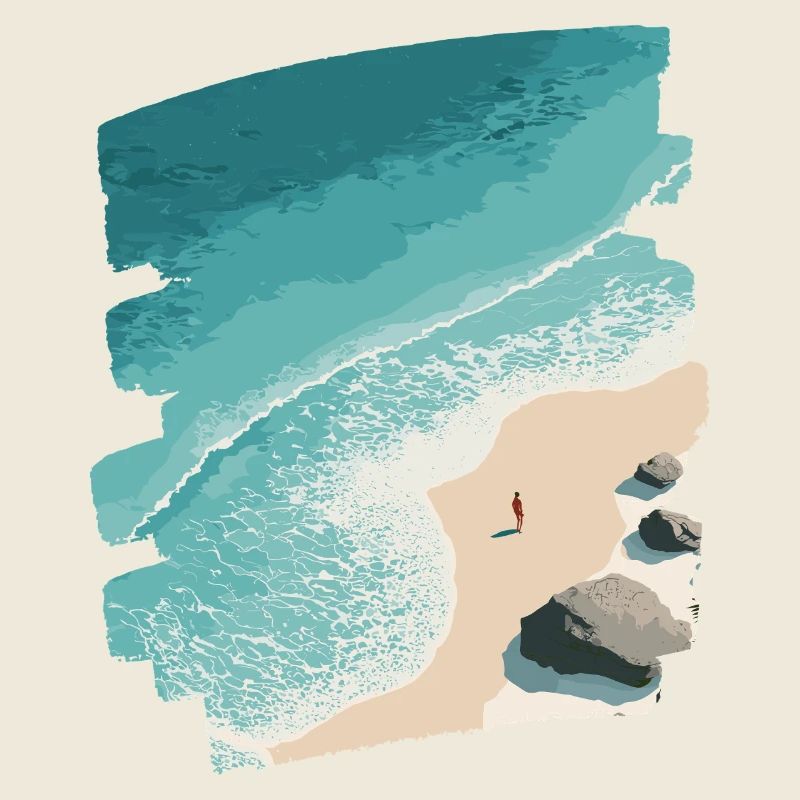 Strand Meer Palmen
