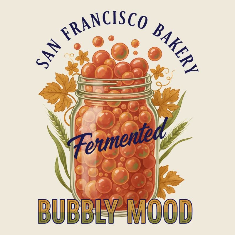 Sourdough Bread Baking Fermented Bubbly Mood