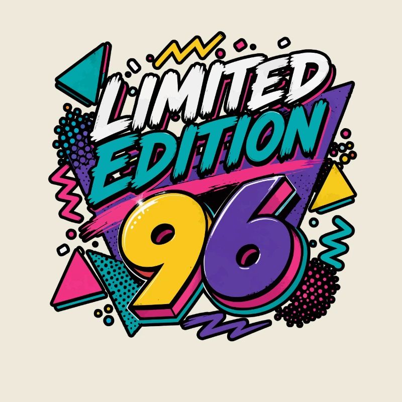 Limitierte 90er 30. Geburtstag