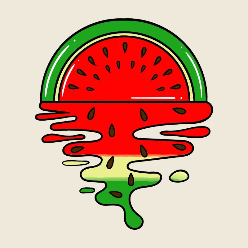 Melting Watermelon Sunset