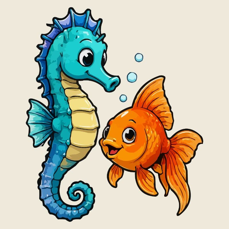 Les hippocampes des Amis sous-marins