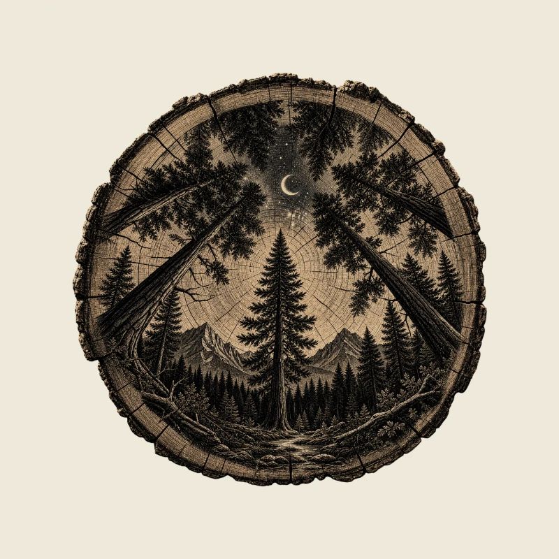Cercle de la Forêt au Clair de Lune