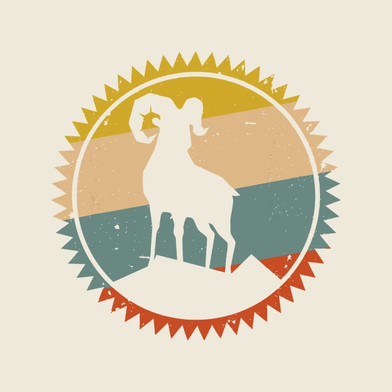 Desert Sunset Kamel Emblem