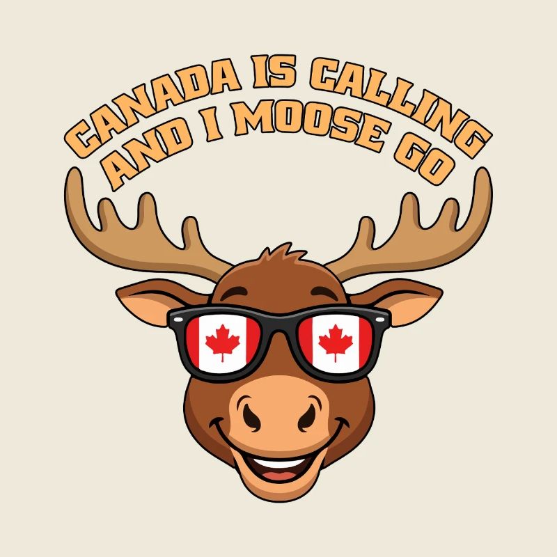 Le Canada appelle et moi, orignal devient canad, orignal canadien