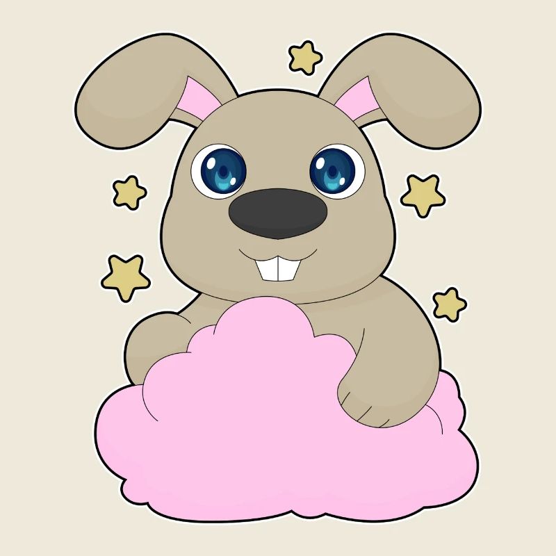 Nuages de lapin