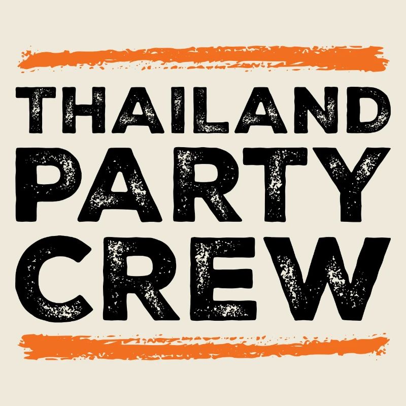 Équipe de fête en Thaïlande
