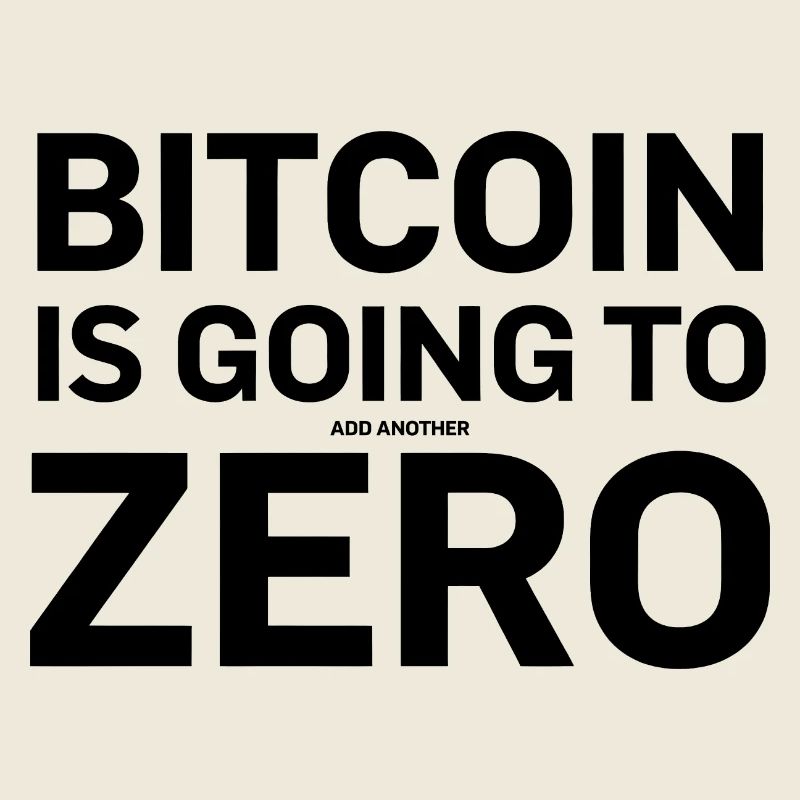 Bitcoin Sprüche Bitcoin wird noch eine Null