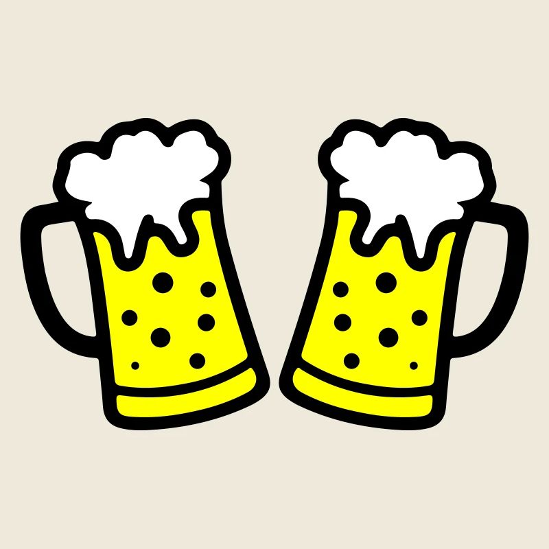 Chope de bière symbole de bière