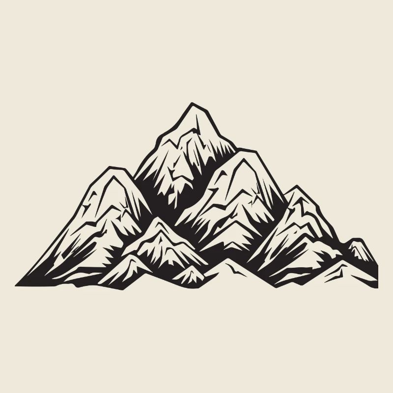 Mountains Alps Symbol