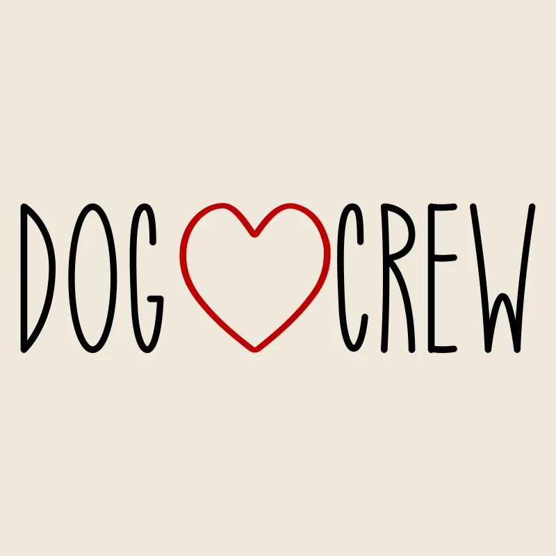 Dog Crew Heart