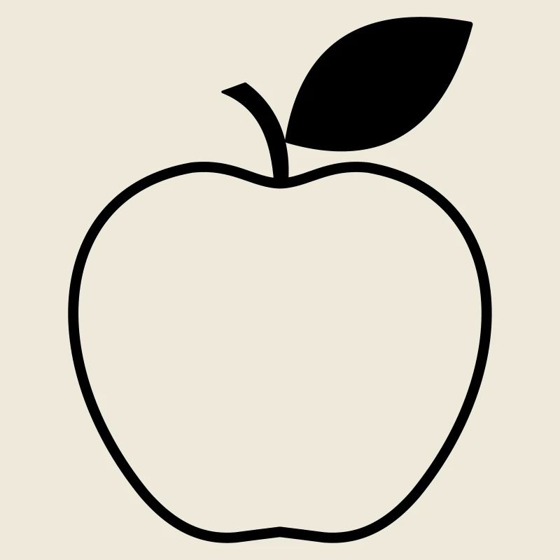 Pomme Fruit Fruit Végétarien Végétalien Idée Cadeau