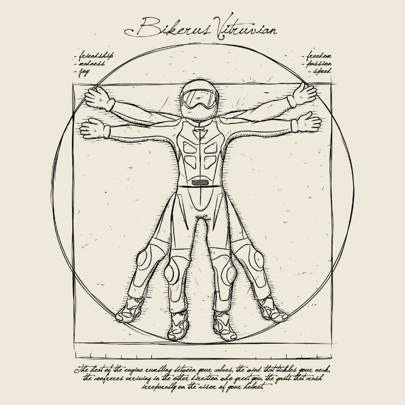 Bikerus vitruvian