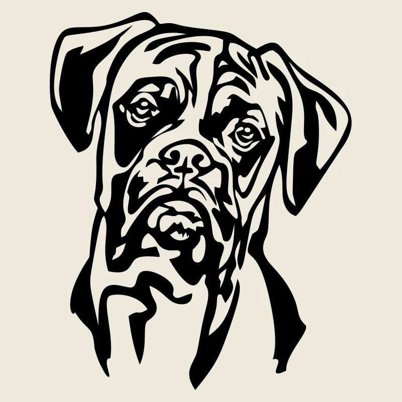 Boxer head
