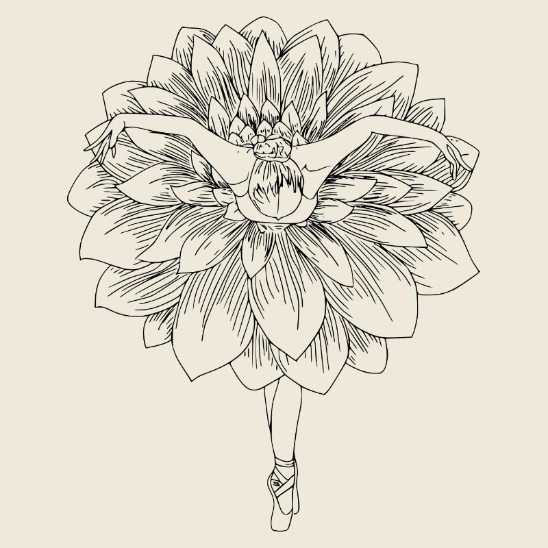 fleur danseuse
