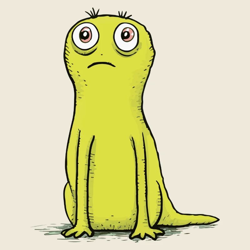 Quirky Green Guy