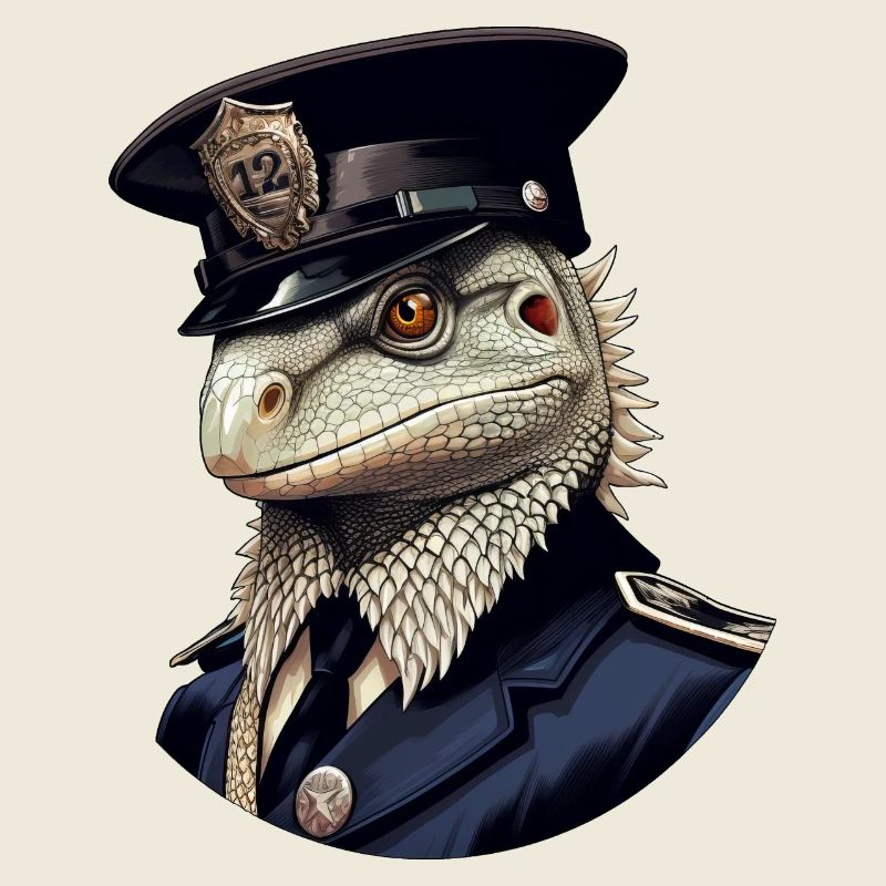 Lézards policiers