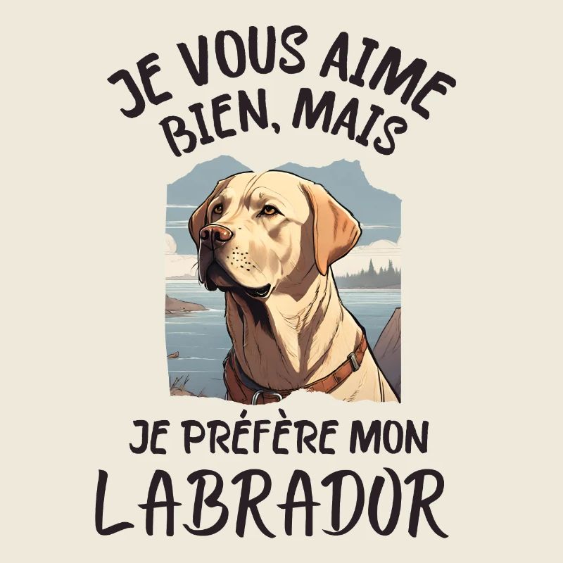 Chien de race Labrador