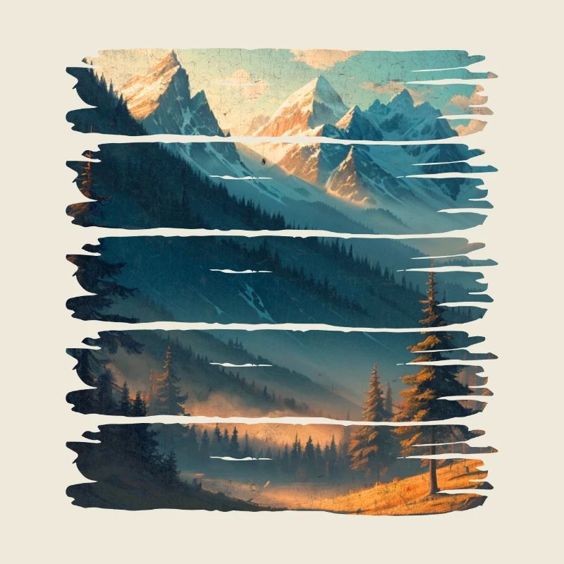 Paysage nature forêt