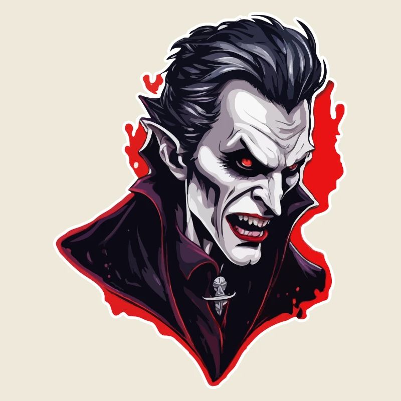 Vampir / Dracula / Blutsauger / Halloween / Mythos
