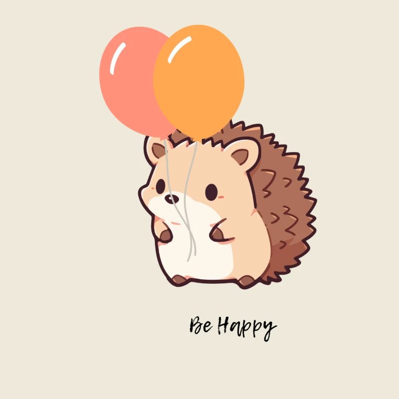 Hérisson mignon