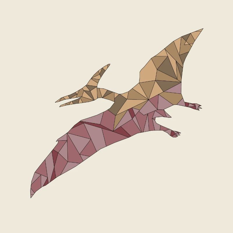 Geometrischer PTERODACTYLUS