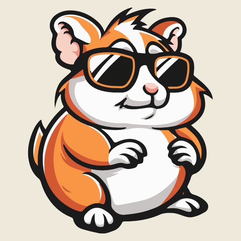 Hamster Bande Dessinée Cool