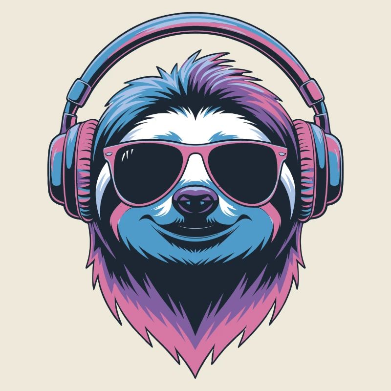 Sloth Groove Headset Vibe