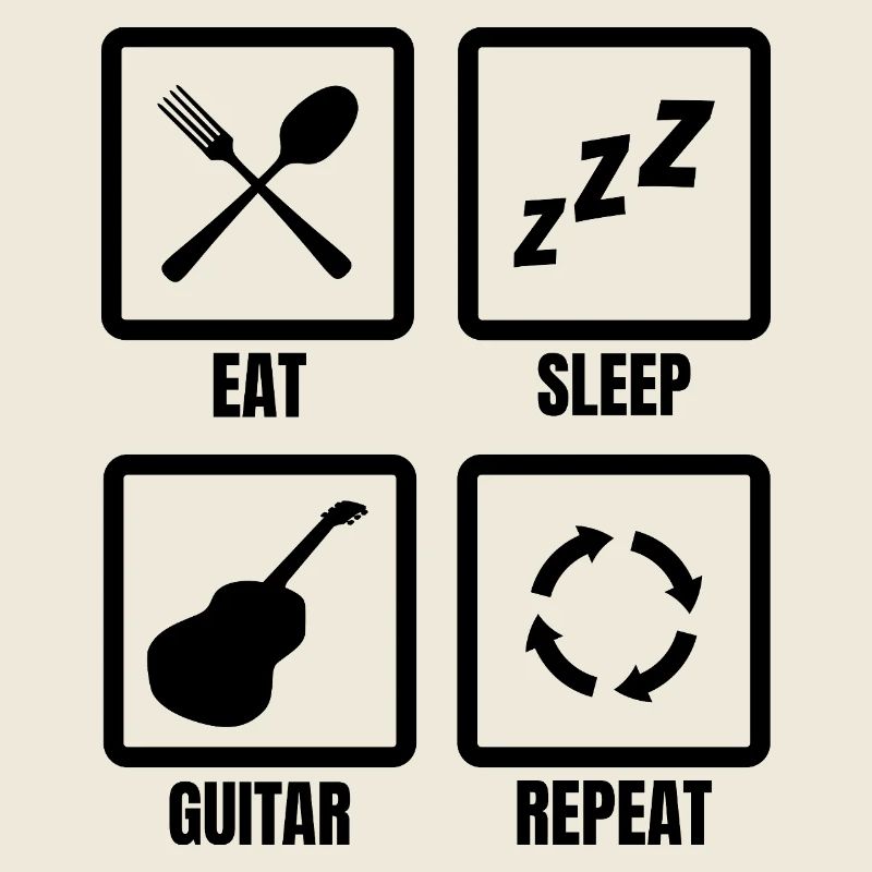 Guitarist routine