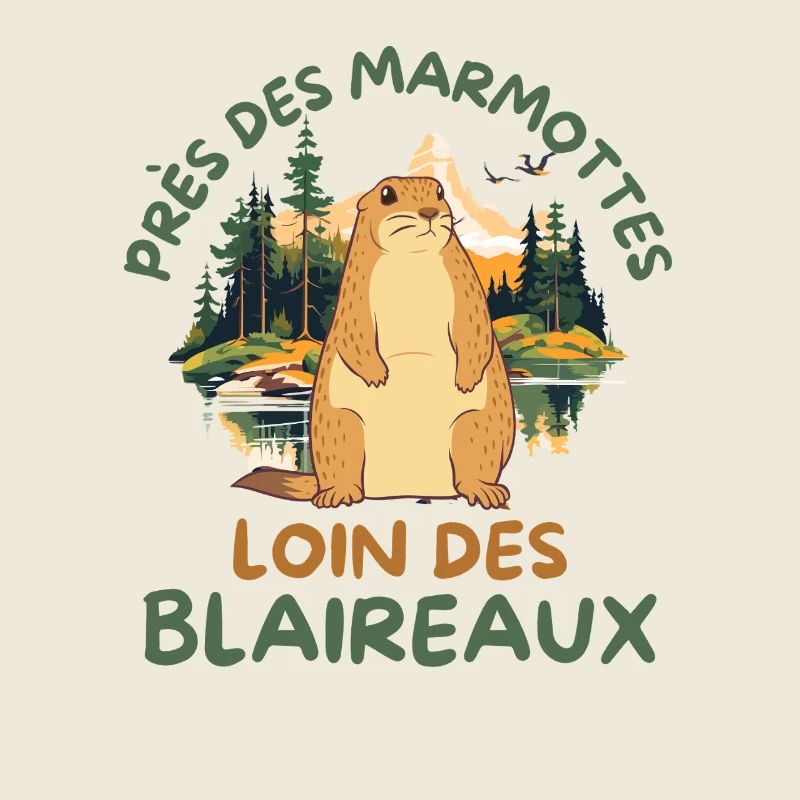 Loin des blaireaux prs des marmottes
