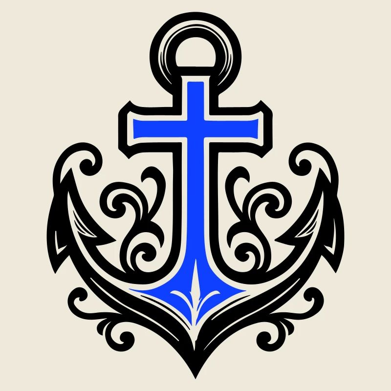Anker Symbol Kreuz