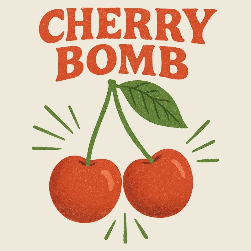Conception graphique Cherry Bomb