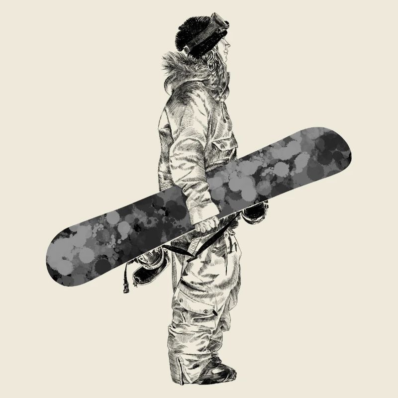 Freerider Snowboarder